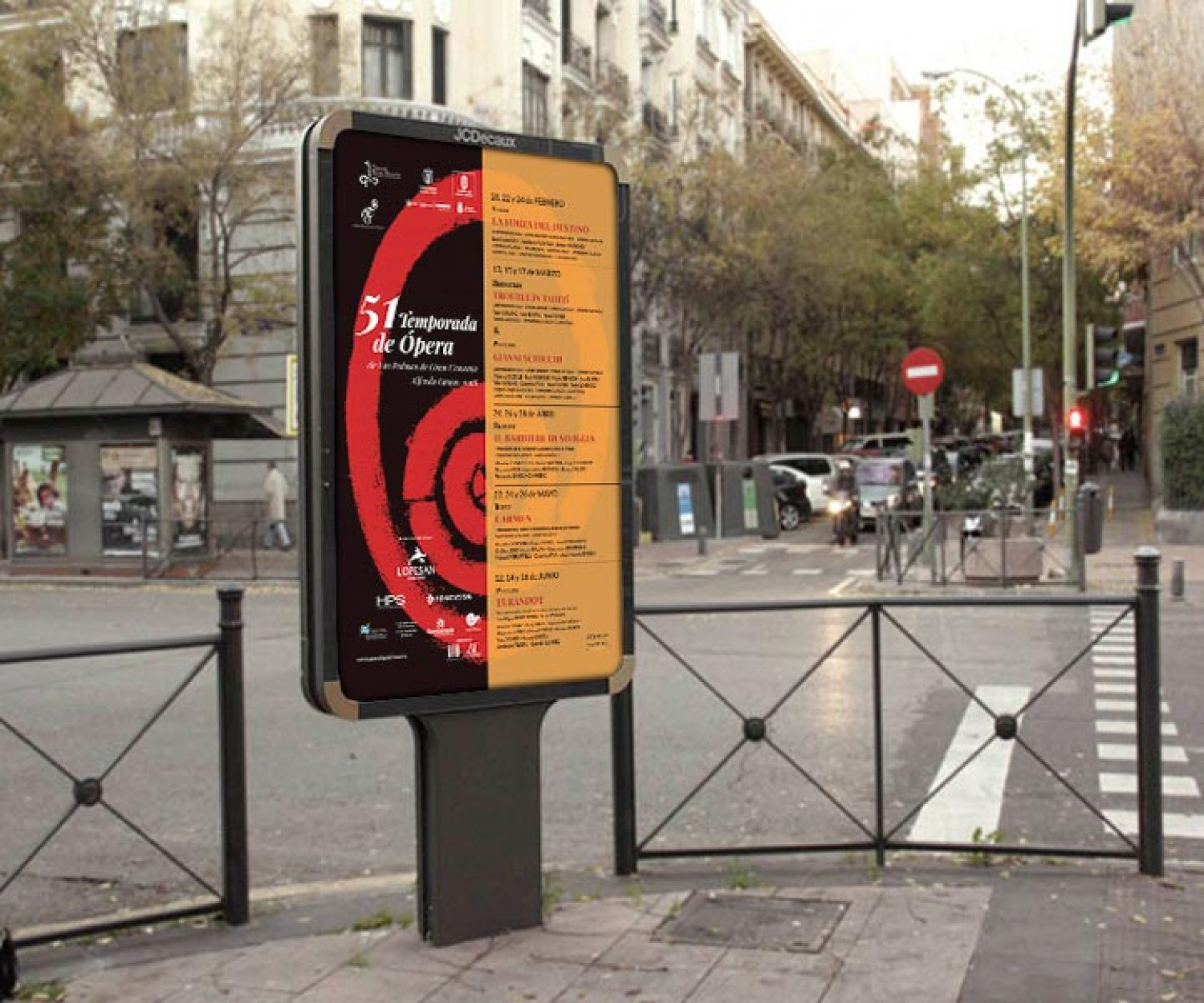 Diseño e ilustración del cartel 48 Ópera Las Palmas Diseño creativo del cartel y gestión de la producción