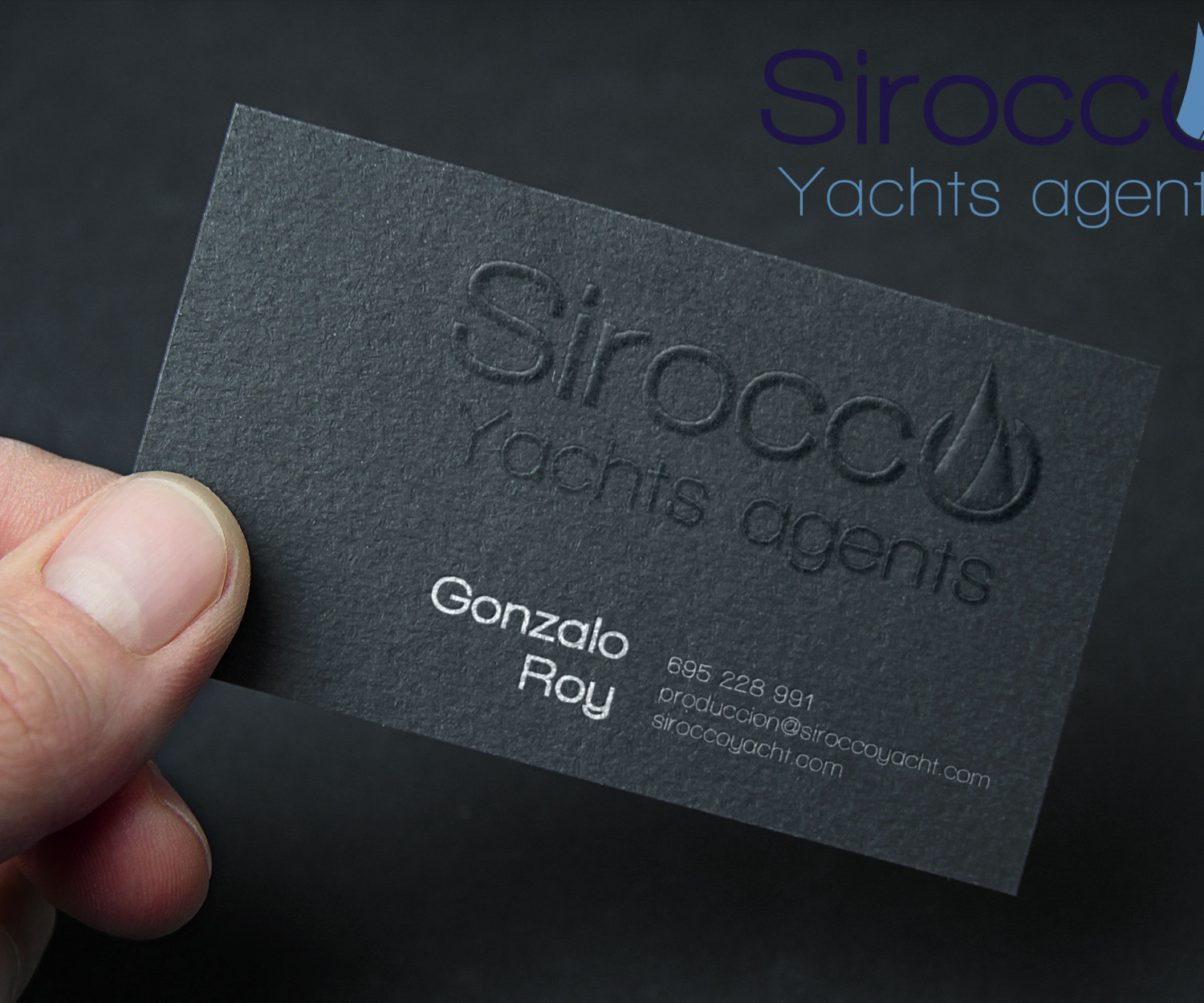 Diseño e ilustración de la imagen corporativa Sirocco Agencia de diseño y publicidad Las Palmas