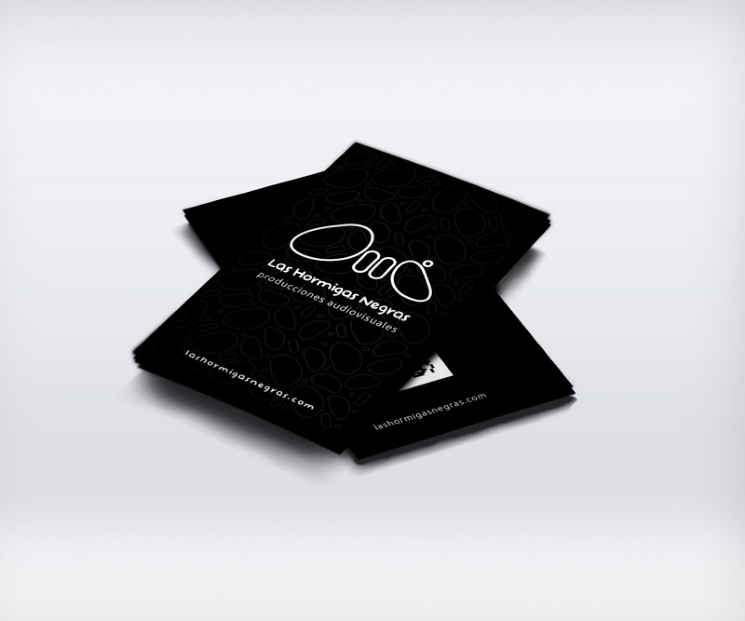 Diseño e ilustración de las tarjetas de visita Gelatomania Agencia de diseño y publicidad Las Palmas